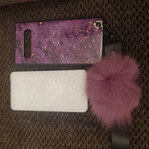 New Samsung Galaxy S10 purple phone case